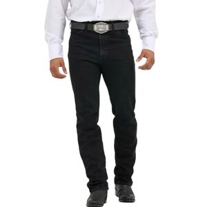 Wrangler 28x30 Men Silver Edition Slim Straight Jeans Black NWT